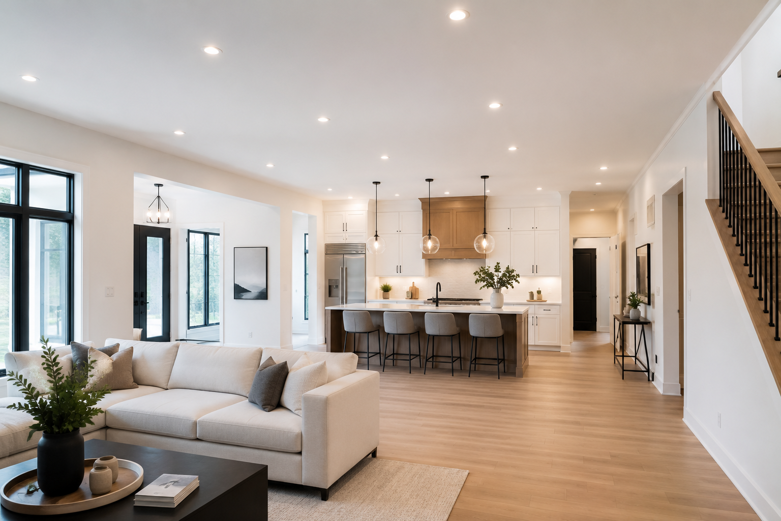 Interior finished by Chozen Drywall